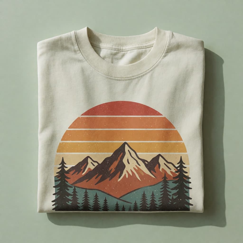 Print-on-demand product example